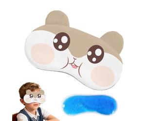 Cute Cartoon Children's Nap Eye For Autumn Winter - Plush Sleeping With Removable Hot/Cold Compress Gel Ice Pack | Reusable Warm Compress Eye