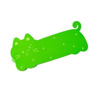 Cute Cat Shaped Small Pencil Case - Silicone Aesthetic Organizer With Kawaii 3D Design | Soft Touch Cat Pencil Bag With Durable Zipper | For Teachers Students Kids Classroom Dorm Home School Supplies,