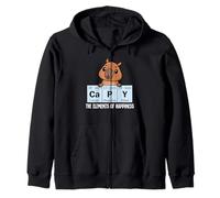 Cute Kids Science Kawaii Elements of Happiness Capybara Kapuzenjacke
