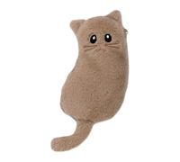 Cute Pencil Plush Organizer - Aesthetic Plush Crayon Holder ¦ Cat Pencil Case for Teen Girls Boys Classroom, Pen Pouch with Inner Compartments, Crayon Pouch, Soft Pencils Case for Art Supplies Kit