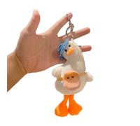 Cute Pendant Cartoon Plush Toy Boyfriend Girlfriend Couples Keychain Handbag Purse Backpack Pendant Halloween Present