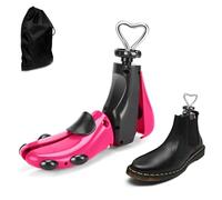 CuteHome Schuhspanner Damen und Herren,Stiefeldehner,Schuhdehner Schuhweiter für Einstellbare Länge und Breite,S For Eu 37-42 (Rot, 1pcs)