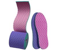 Cuttable Schuheinsätze, stoßdämpfende Kinder Orthotische Dämpfung Schuheinlagen - Kinder Insole Ersatz Doppelseiten Mit Löchern Für Arbeitsbereit Und Muster Auf Jeder Seite, So So So Machen Sie Bequem