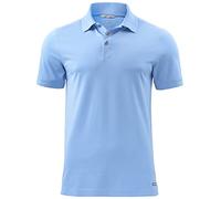Cutter & Buck Advantage Poloshirt für Herren | Größe L | Hellblau | Drytec Cotton + 35 UV-Schutz | Herren Poloshirt Kurzarm | Polohemd Herren | Basic Polo Shirt
