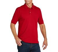 Cutter & Buck Herren 35+UPF, Kurzärmeliges Baumwoll+Advantage-Poloshirt Polohemd, Kardinalrot, XXL