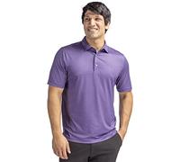 Cutter & Buck Herren Stretch-Poloshirt mit Hechtbanner-Aufdruck Polohemd, College Purple, XX-Large