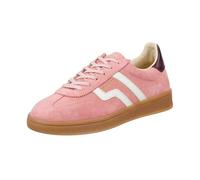 Sneaker GANT "Gant Sneaker Lederimitat/Textil", Damen, Gr. 41, pink (pink, weiß), Lederimitat, Textil, casual, Schuhe (46496605-41) pink, weiß