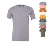 Bella+Canvas Canvas-T-Shirt CV3001CVC Heather Mint für Damen und Herren XS