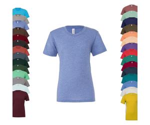 CV3413 Canvas T-shirt aus drei verschiedenen Faserkomponenten Maroon Triblend (Heather) M