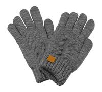 CVDYWDJIE 1 Paar Graue Samthandschuhe, Warme Strickhandschuhe, Touchscreen-Handschuhe, Kältebeständige Outdoor-Handschuhe, Sporthandschuhe