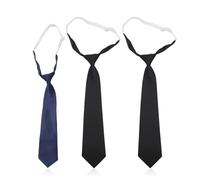 CVDYWDJIE 3 Stück Krawatten, Damenkrawatten, Verstellbare Krawatten, Uniformkrawatten, Klassische Modische Krawattendekorationen, Bekleidungsaccessoires