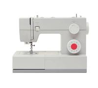 CWCQGH Haushaltsnähmaschine 4423 Elektrische Essmaschine Tischnähmaschine Singer Multifunktional Schwermetall Auto Leder Ist Leistungsstark Leise Stabil,White