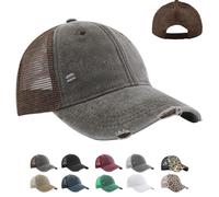 CWENDANER Unisex Baseball Mütze, Trucker Kappe Mesh, Verstellbare Mesh Running Caps, Vintage Basecap Kappe, Baumwolle Outdoor Running Freizeit Basecap, Für Sport Reisen Drauße