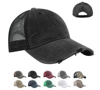 CWENDANER Unisex Baseball Mütze, Trucker Kappe Mesh, Verstellbare Mesh Running Caps, Vintage Basecap Kappe, Baumwolle Outdoor Running Freizeit Basecap, Für Sport Reisen Drauße