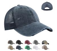 CWENDANER Unisex Baseball Mütze, Trucker Kappe Mesh, Verstellbare Mesh Running Caps, Vintage Basecap Kappe, Baumwolle Outdoor Running Freizeit Basecap, Für Sport Reisen Drauße