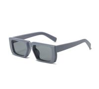 CWZZWS Kleine Sonnenbrille Damen Modetrend Steampunk Shades Herren Vintage Luxus Rechteck Punk Sonnenbrille