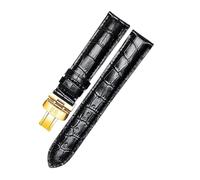 CWZZWS Lederband kompatibel mit Tissot le locle t41 T006 PRC200 Uhrengurtband Gürtband Armband 1853 Uhrenbandmänner 19mm 20 mm 21 mm 22 mm (Browngold Verschluss, 19mm)