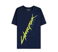 Cyberpunk 2077 - Logo - T-Shirt - Blau - M - 100% Baumwolle Blau M