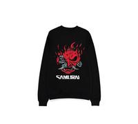 Cyberpunk 2077 Samurai Bandmerch Sweatshirt schwarz in XL