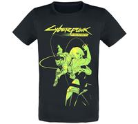 Cyberpunk Edgerunners - David and Lucy T-Shirt schwarz in L