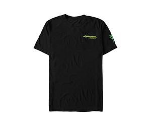 Cyberpunk: Edgerunners - Neon Punk Oversize - T-Shirt - Schwarz - S - 100% Baumwolle Schwarz S