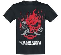 Cyberpunk Samurai - Bandmerch T-Shirt schwarz in S
