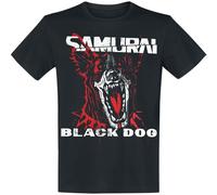 Cyberpunk Samurai - Black Dog T-Shirt schwarz in L