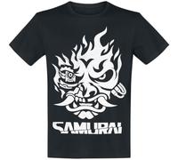 Cyberpunk Samurai White - BandMerch Männer T-Shirt schwarz L 100% Baumwolle Fan-Merch, Gaming