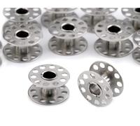 cyclingcolors 10x Nähmaschinenspule aus Metall mit Löchern, 11,4x20,5x6,3mm