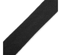 cyclingcolors 1x Schrägband aus 100% Baumwolle Breite 14 mm Länge 25 m Hochwertiges Einfassband Baumwollband Schrägband Ideal zum DIY, Schwarz