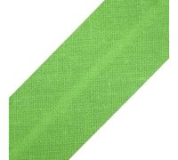 cyclingcolors 1x Schrägband aus 100% Baumwolle Breite 20 mm Länge 25 m Hochwertiges Einfassband Baumwollband Schrägband Ideal zum DIY, Hellgrün