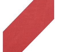 cyclingcolors 1x Schrägband aus 100% Baumwolle Breite 20 mm Länge 25 m Hochwertiges Einfassband Baumwollband Schrägband Ideal zum DIY, Rot