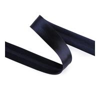 cyclingcolors 1x Schrägband aus 100% Polyester Breite 30 mm Länge 25 m Hochwertiges Einfassband Baumwollband Schrägband Ideal zum DIY, Blau