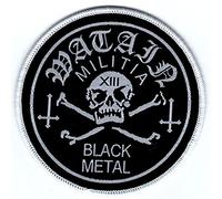 Cyclone Empire Merchandise WATAIN - Militia Black Metal - Patch/Aufnäher