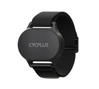 CYCPLUS Herzfrequenzmesser Armband, Bluetooth 5.1 ANT+ HR Monitor mit HR Zone LED Anzeige, IP67 Wasserdicht, Verwendung für Laufen Radfahren Fitness und andere Sportarten(schwarz)