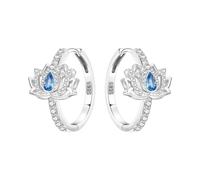 Cycuff 925er Sterlingsilber-Creolen Bunte Zirkonia-Schmuckohrringe für Damen Set Ohrringe Geschenke für Sie