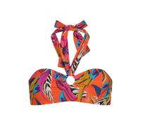 Cyell - Damen Bikini Top Bora Bora orangeB-Cup orange/multicolor - Gr. - DE 42 (L)