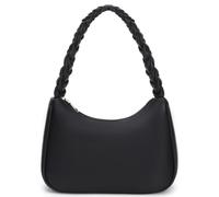 CYHTWSDJ Damen Yxb Hobo Tote Handtasche, Geflecht schwarz