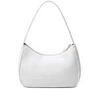 CYHTWSDJ Damen Yxb Hobo Tote Handtasche, Krokodil und Weiß