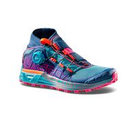 Cyklon Woman, Mountain Running Schuhe, Damen - La Sportiva B39R22-Storm Blue/Cherry Tomato 7.25 UK / 41