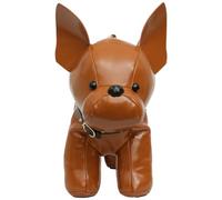 Cymwer Bulldog Shaped Shoulder Bag for Men & Women PU Leather Crossbody Bag | Bulldog Shaped Crossbody Bag aus PU-Leder, verstellbarer Schultergurt, Zipper-Satchel - ideal for Shopping & Reisen