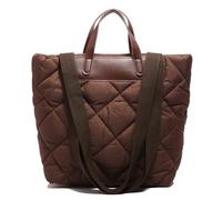 Cymwer Damen Nylon Puffer Tragetasche Gepolsterte Große Handtasche mit Innentasche Einfarbige Umhängetasche for Arbeit und Reisen