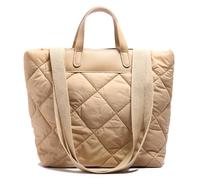 Cymwer Damen Nylon Puffer Tragetasche Gepolsterte Große Handtasche mit Innentasche Einfarbige Umhängetasche for Arbeit und Reisen