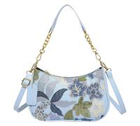 Cymwer Lässige Umhängetaschen mit Pailletten-Stickerei, Kette, Strandtasche for Damen, Einkaufen (blau)