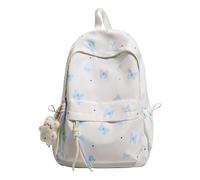 Cymwer Rucksack for Damen, Nylon Laptop-Rucksack-Blue