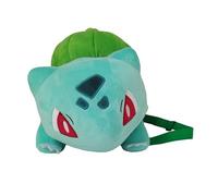 CYP BRAND Pokemon MC-113-PK 35cm Bulbasaur Plüsch Rucksack, Schwarz