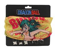 CYPBRANDS Unisex Dragon Ball-Bulma Schlauchschal, gelb, One Size