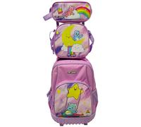 Cyp Brands Care Bears Set Compact 23x50x20 Cm 23l Rucksack Mit Rollen 3 Einheiten