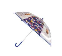 CyP Brands FCBarcelona Regenschirm für Kinder, Durchmesser 48 cm, manuell, transparent, offizielles Produkt, bunt, única