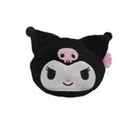 CyP Brands - Hello Kitty, Sanrio, Geldbörse, Tasche, 3D-Figur, Hello Kitty, Plüsch, Weiß, offizielles Produkt, Schwarz, Sanrio Hello Kitty Kuromi Geldbörse